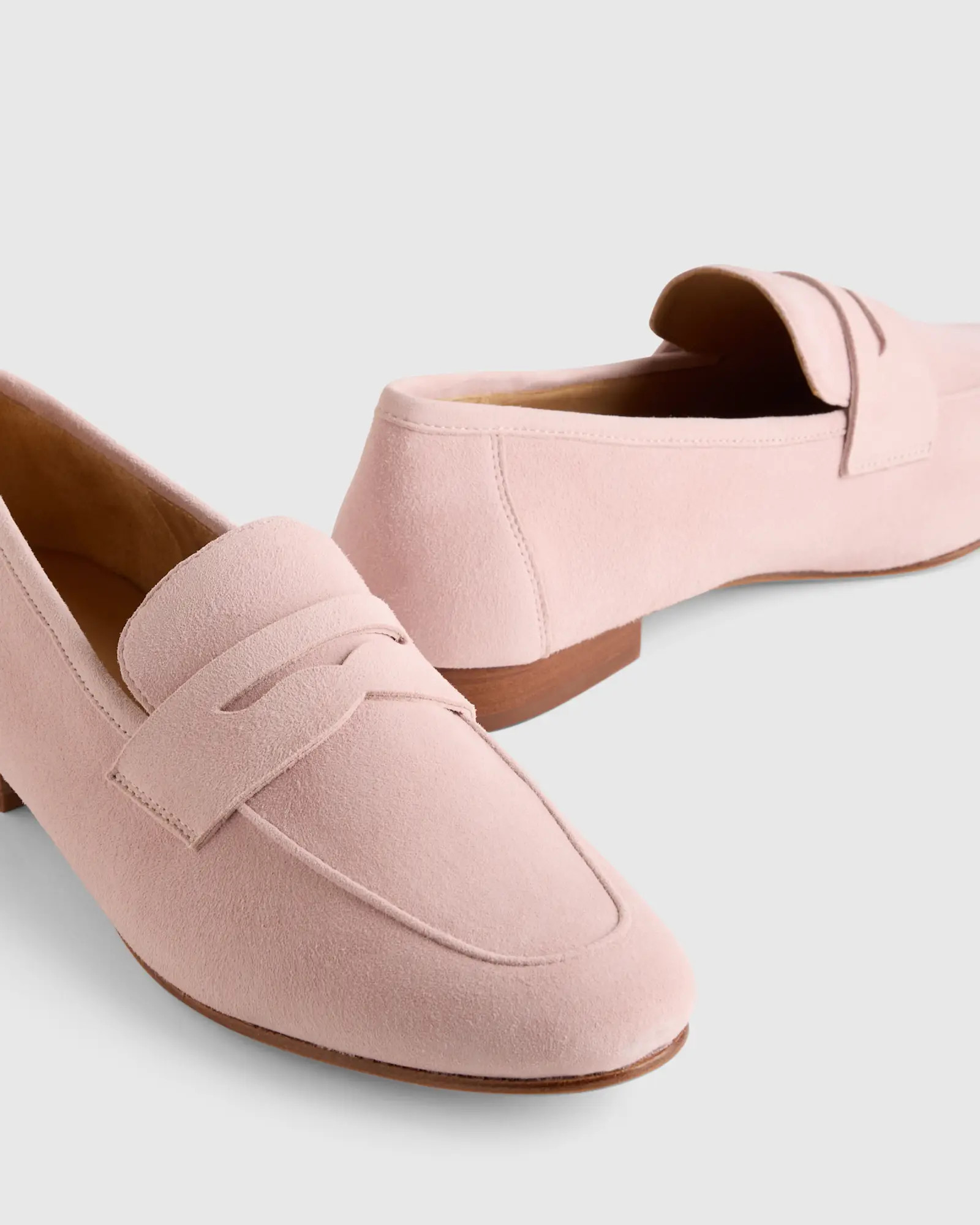 Italian Suede Penny Loafer | Quince