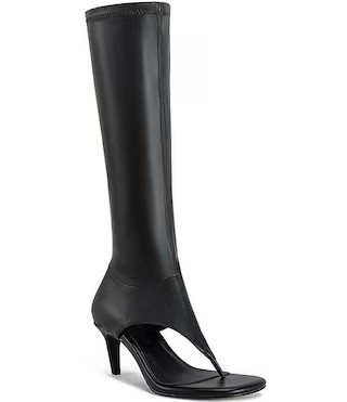 Azalea Wang Cecile Stretch Thong Boots | Dillard's | Dillard's