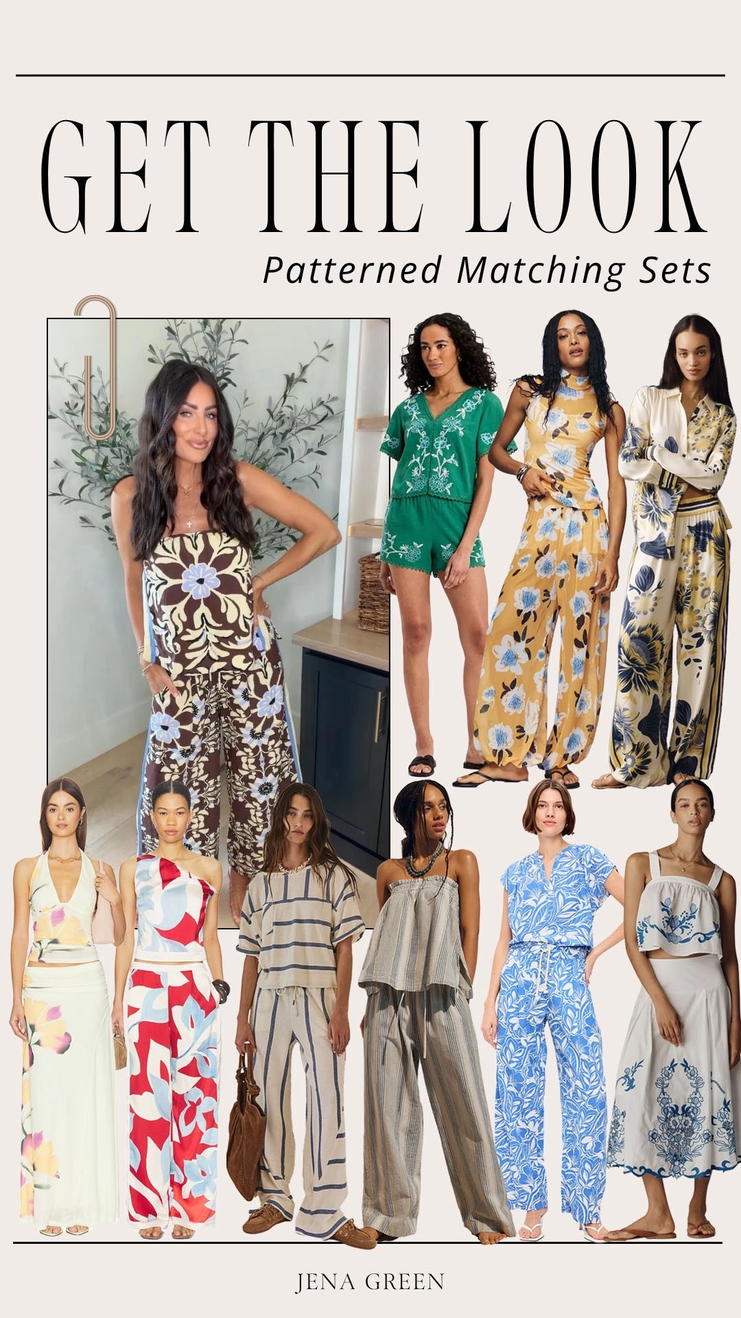 Patterned Matching Sets | Vacation Outfits | Free People 

#LTKSeasonal #LTKootd