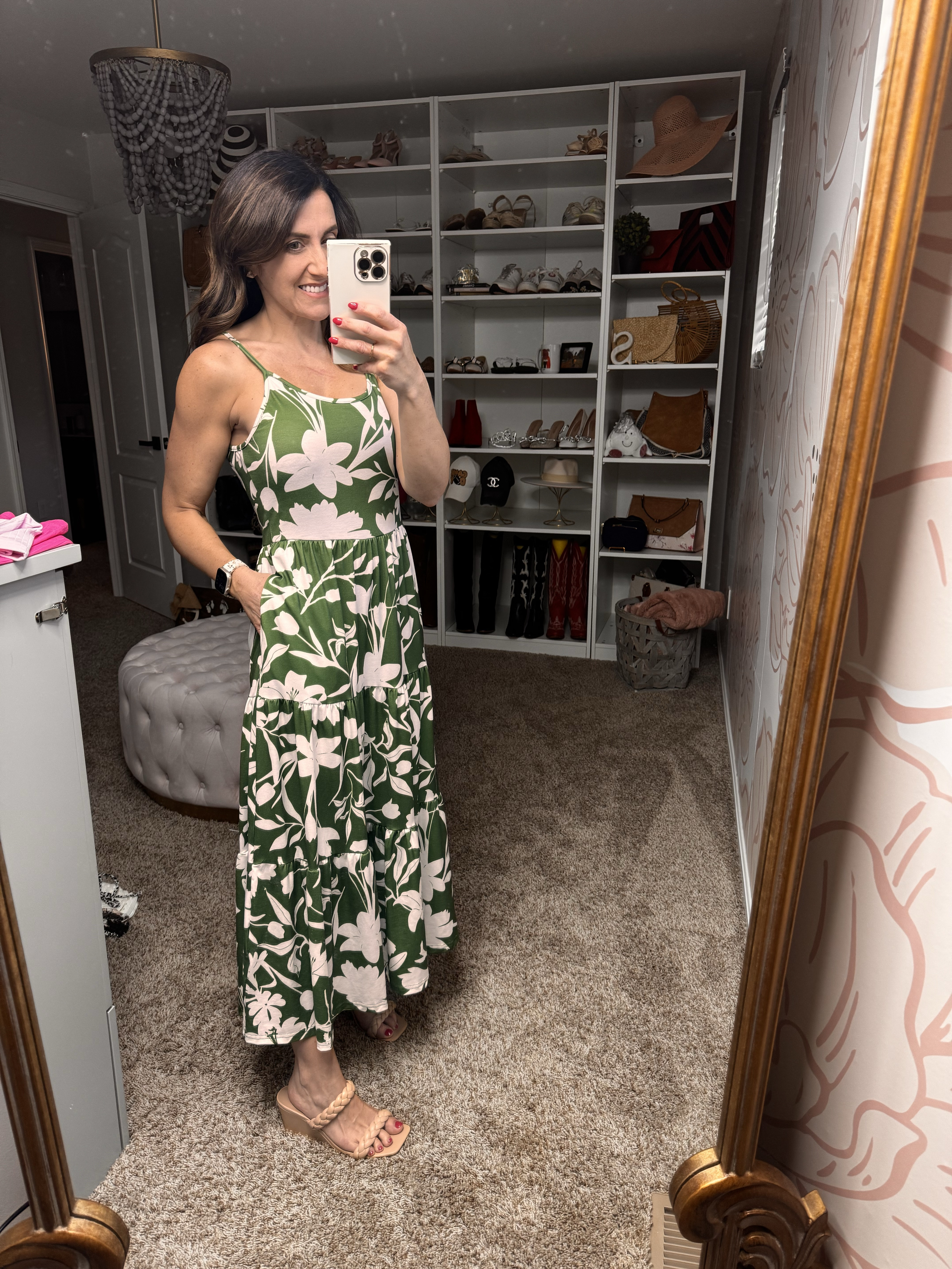 Floral sundress.  Amazon.  Vacation outfit.  Spring break. Wearing a small  

#LTKSwim #LTKTravel #LTKSeasonal
