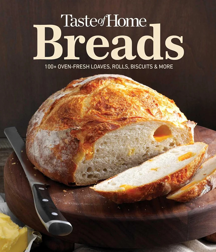 Taste of Home Breads: 100 Recipes for Oven-Fresh Loaves, Rolls, Biscuits, and More - Spiral-Bound... | Amazon (US)