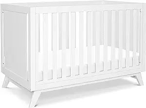 DaVinci Otto 3-in-1 Convertible Crib in White, Greenguard Gold Certified | Amazon (US)