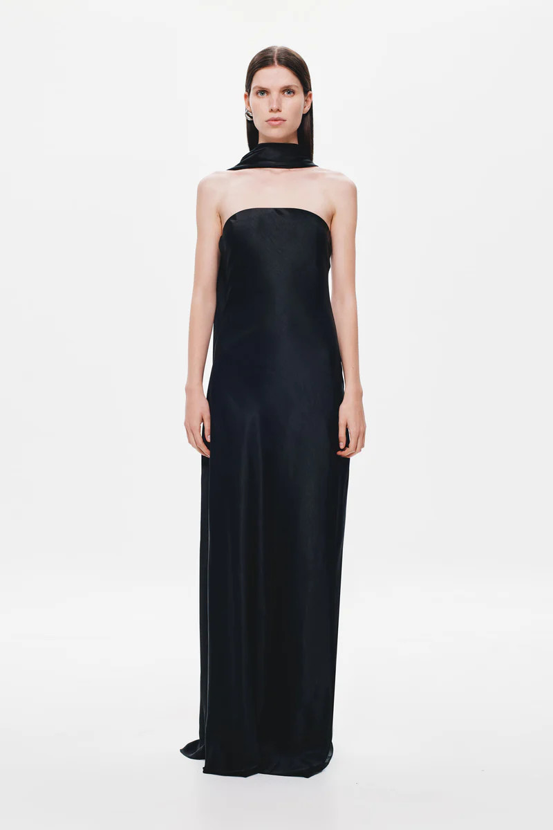 THE LILIA SATIN DRESS | MISHA