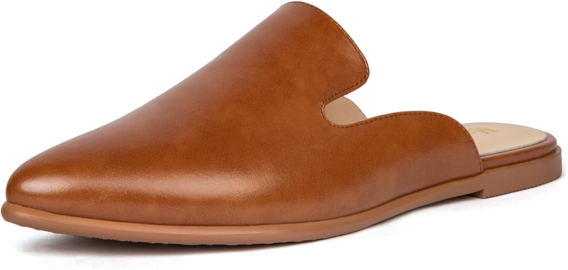 Maypie Flat Mules for Women 2025 Pointed Toe Slip On Mule Shoes Comfortable Loafer Slides | Amazon (US)