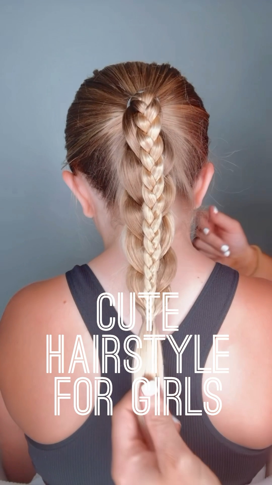 CUTE HAIRSTYLE FOR GIRLS 🩷 The cutest braided hairstyle for girls! Sharing my fave hair products, too! Make sure you save and follow us for more! 

#LTKBeauty