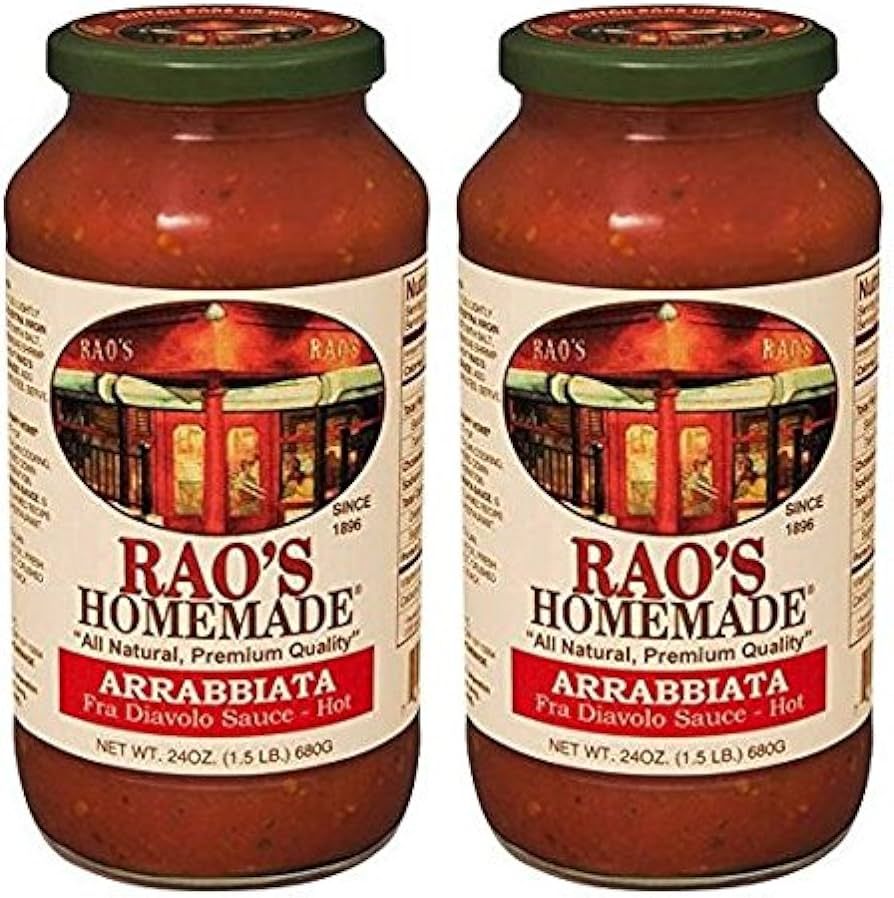 Rao's Arrabiata Sauce Gluten Free, 24 oz (Pack of 2) | Amazon (US)