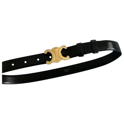 Triomphe leather beltCeline | Vestiaire Collective (Global)