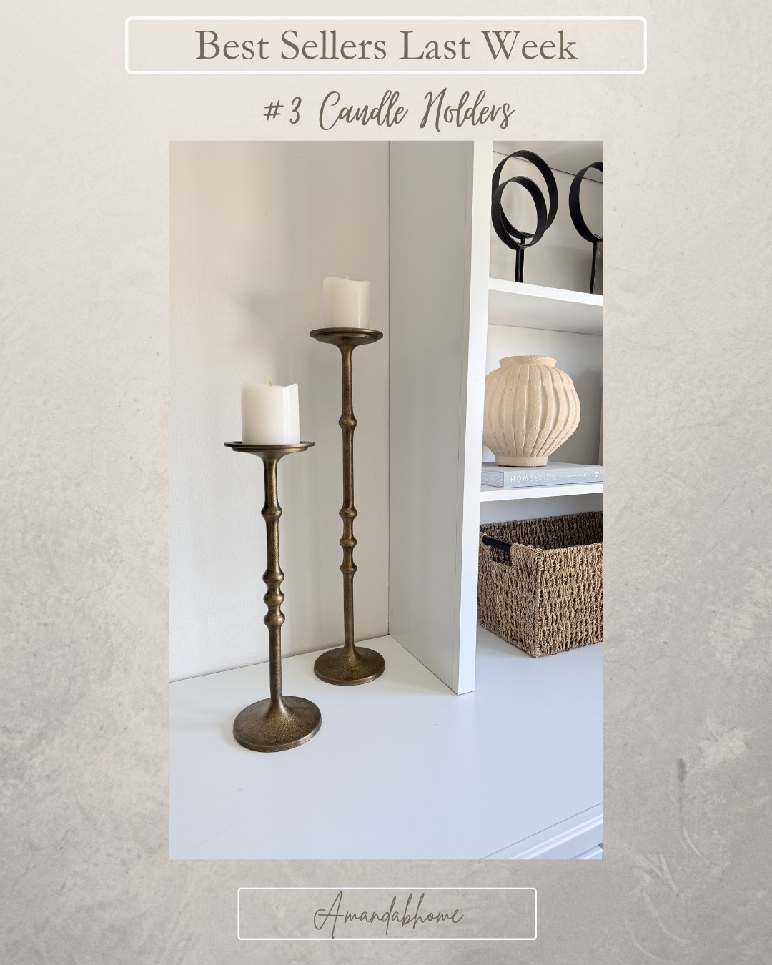 This candle holders were a top seller last week! 😍🙌

#LTKU #LTKHome #LTKSaleAlert