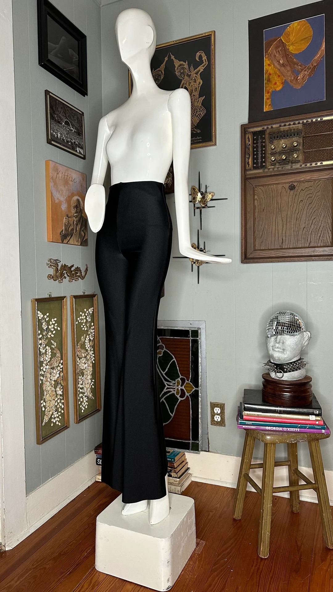 Ready to Ship Small Traditional in Shiny Black Inseam - Etsy | Etsy (US)