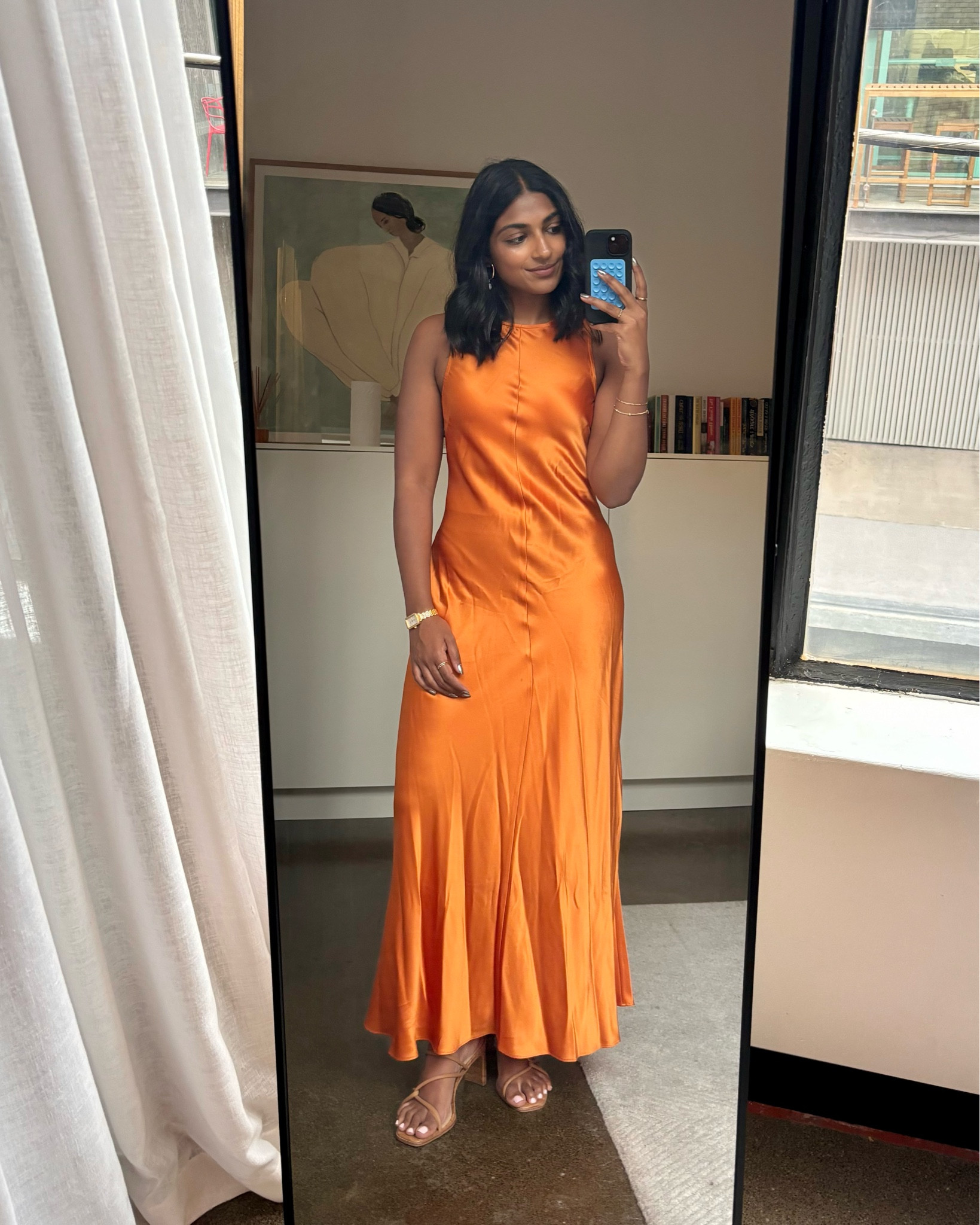 Nik’s outfit for our team lunch 