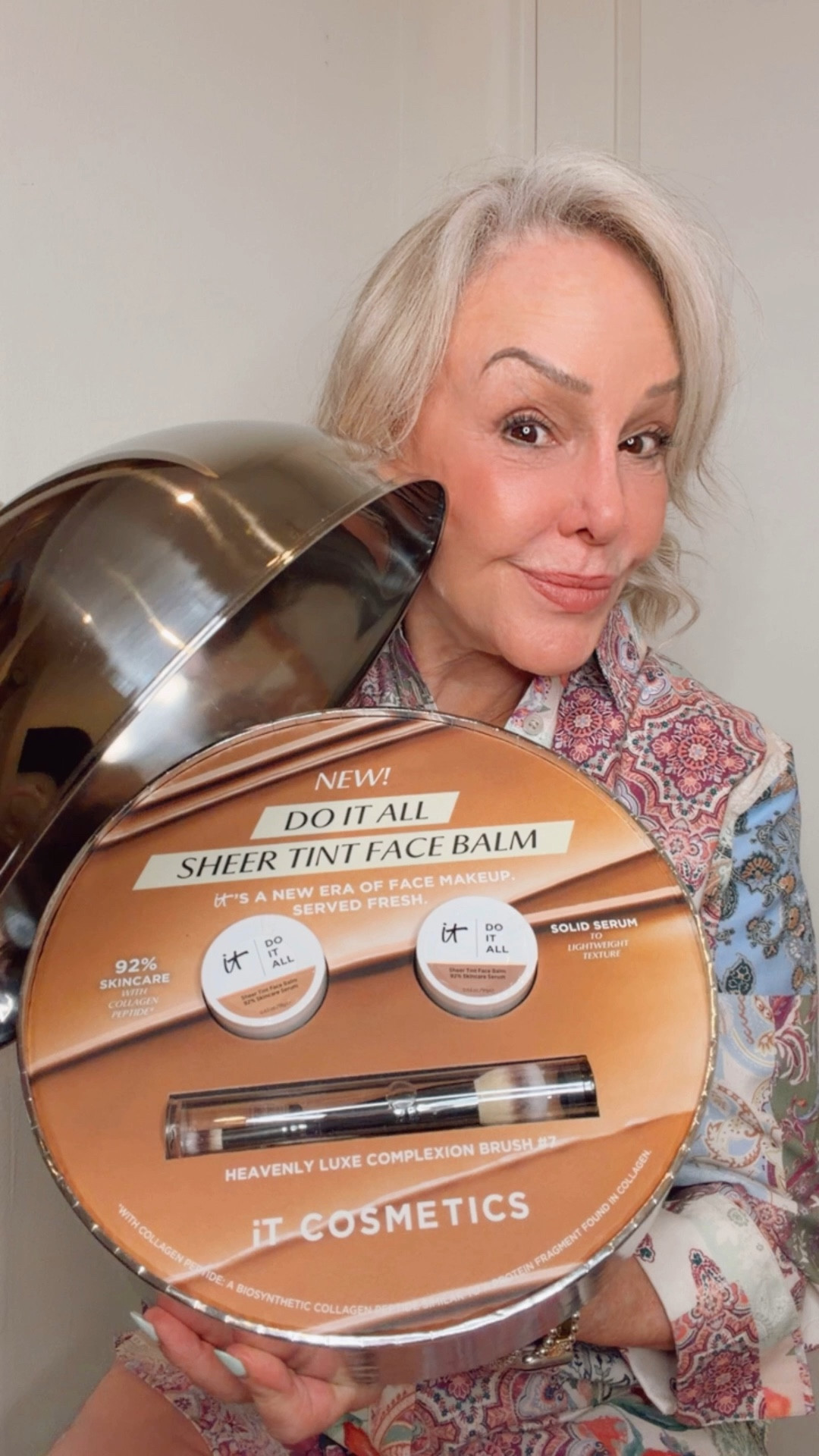 IT Cosmetics Do It All Sheer Tint Face Balm is your ultimate 4-in-1 tinted moisturizer that transforms skin instantly and over time. This next-generation serum combines sheer, buildable coverage with 92% skincare ingredients for a radiant look that firms, hydrates, and minimizes the look of lines.

#LTKOver40 #LTKBeauty #LTKselfcare