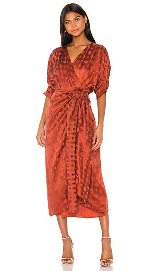 Callahan Sami Dress in Rust from Revolve.com | Revolve Clothing (Global)