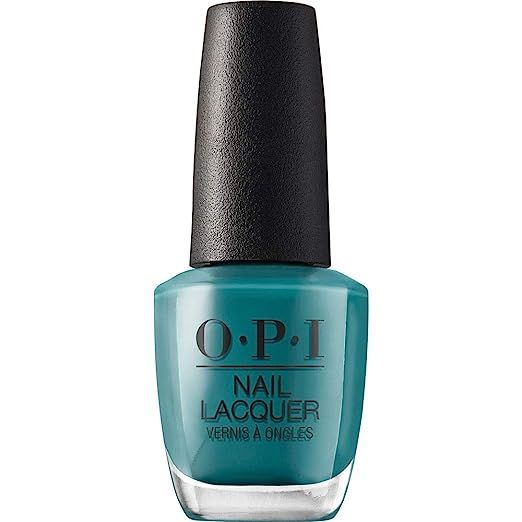 OPI Nail Lacquer, Up to 7 Days of Wear, Chip Resistant & Fast Drying, Green Nail Polish, 0.5 fl o... | Amazon (US)