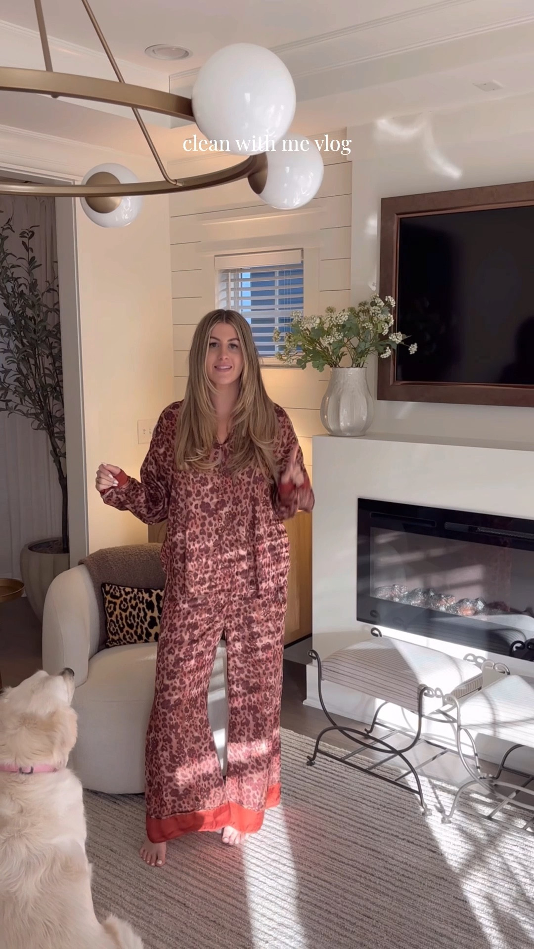 clean up with me !! 🤍 this pj print is sold out but I linked the style below! 🫶🏼 also have my home decor below as well! 

#LTKmorningroutine #LTKHome #LTKvlog