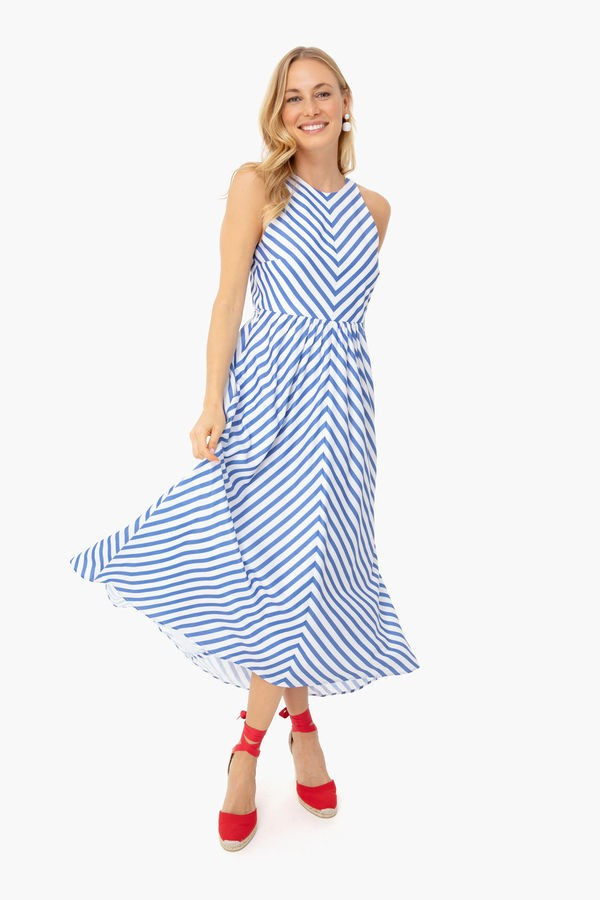 Striped Portofino Dress | Tuckernuck (US)