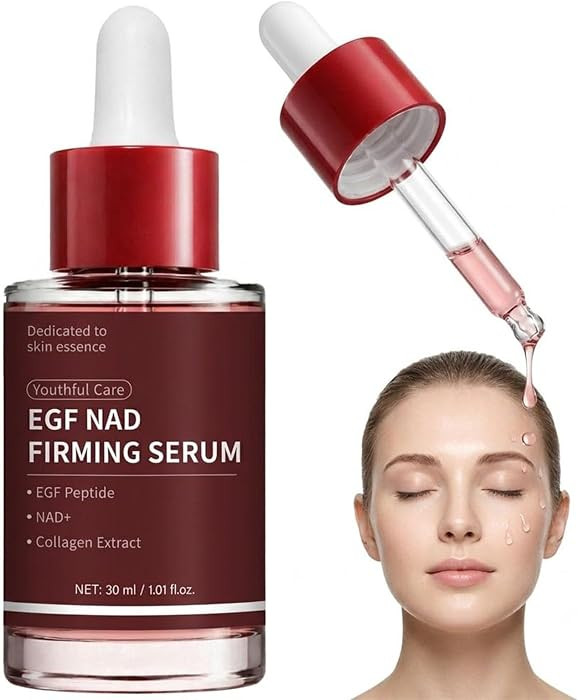 EGF NAD Firming Serum for Face and Neck, Hydrating Facial Serum | Amazon (US)