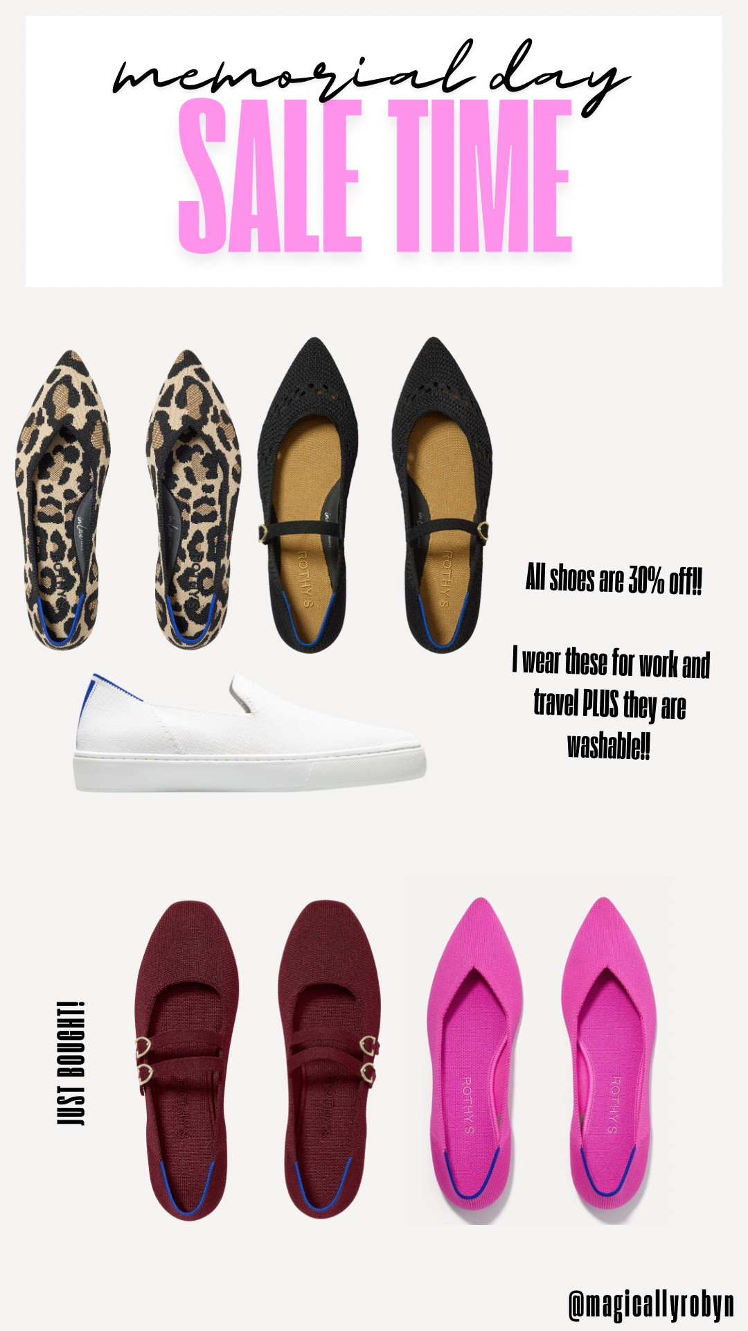 Memorial Day Sale!! 😱 my favorite work and travel shoe 👠 

#LTKFindsUnder100 #LTKShoeCrush #LTKSaleAlert