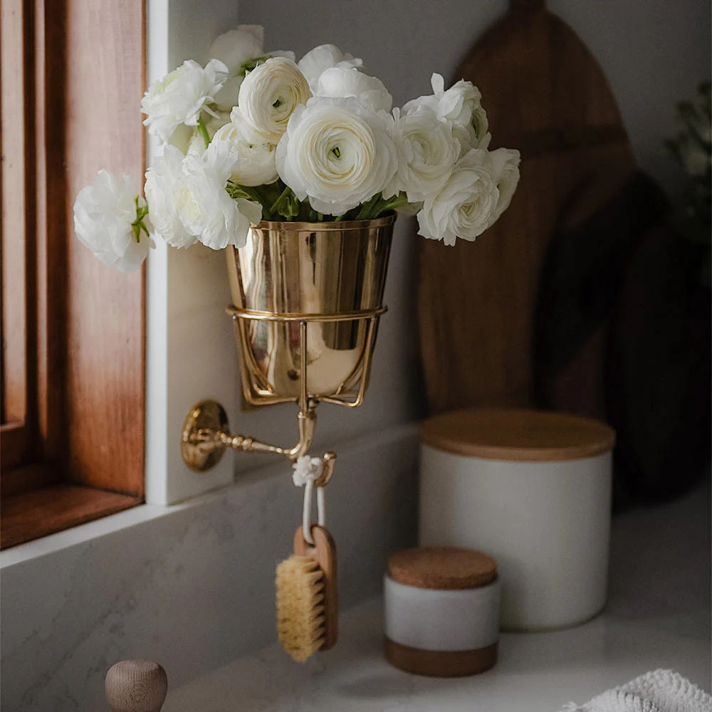 Roan Iris Opal Wall Vessel | Roan Iris
