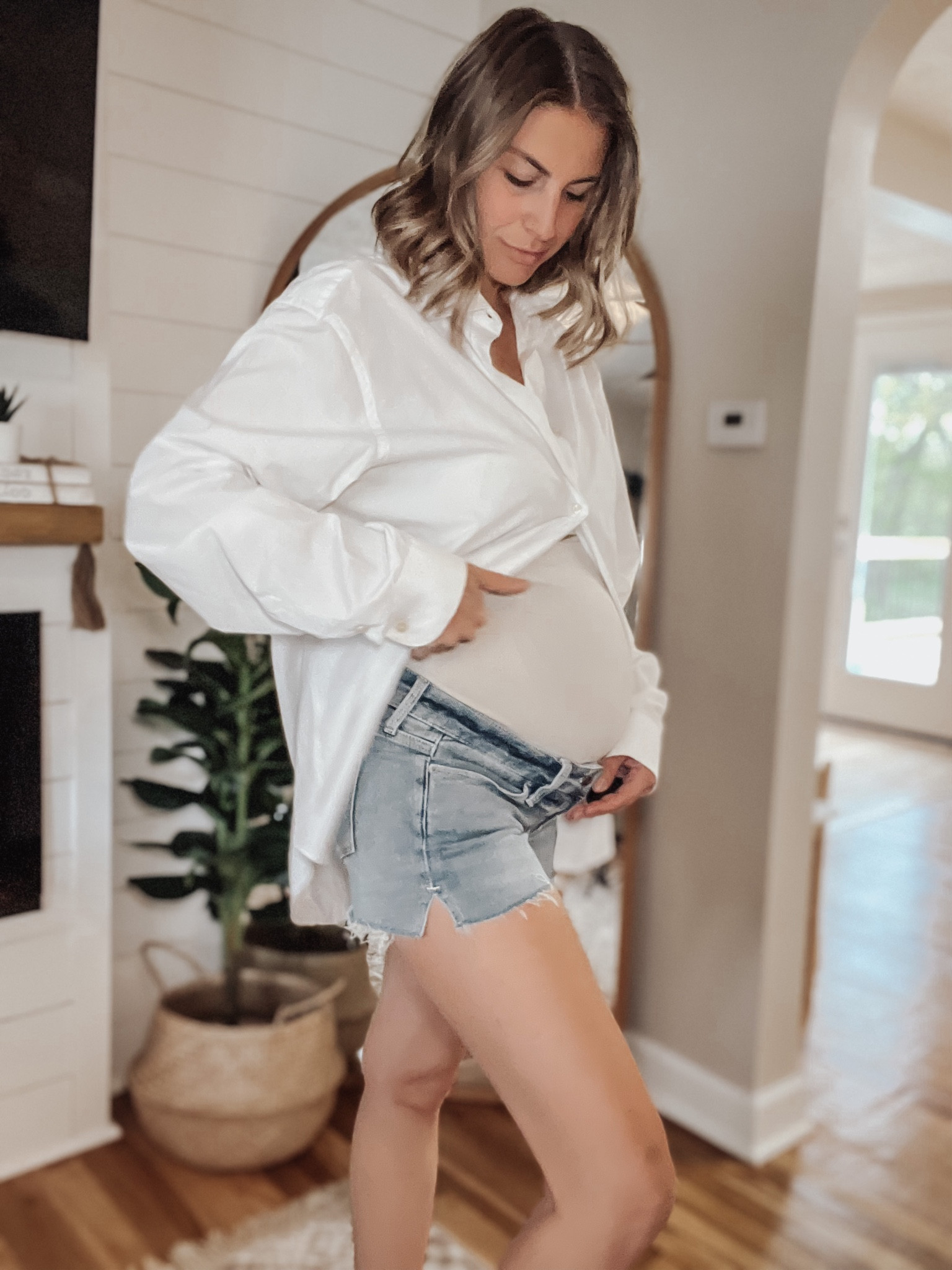 Maternity Shorts I am loving ✨ & I am not into maternity clothing just FYI. 🤦🏻‍♀️ now I do think it’s a smart idea to invest in a few STAPLE pieces of maternity clothes if you plan to have more than one baby. It comes in handy and you get more use out of spending the $$

All of BLANQI items I own (most of them tbh) I do love!! Shop them for your maternity needs!

#LTKbump #LTKunder100 #LTKbaby