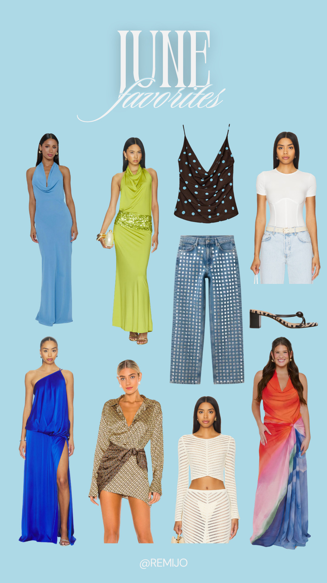 June favorites! 🩵 vacation dresses, elevated going-out tops, statement jeans, and a few fun pieces that make getting dressed feel easy!

summer style
vacation dresses
statement denim
wedding guest dress
going out top
colorful dresses
elevated casual
resort wear 

 #LTKgrwm #LTKootd #LTKSeasonal