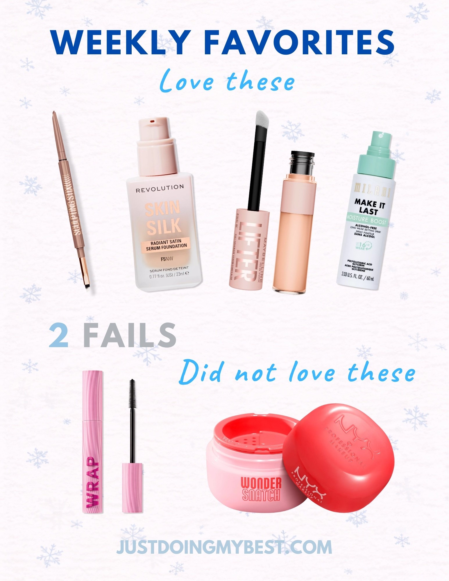 Favorites and Fails 
January 2026