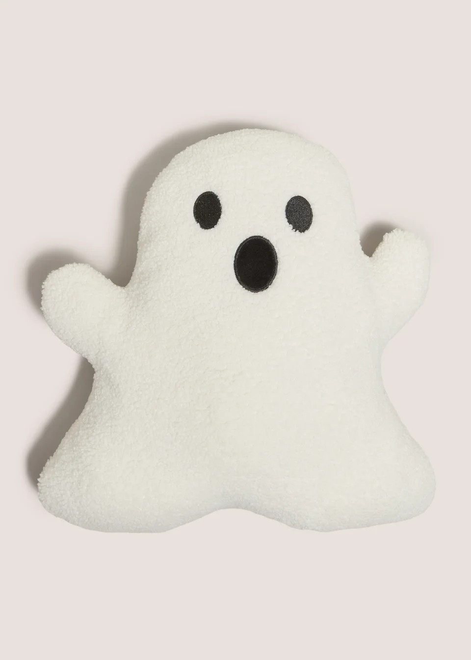 White Ghost Shaped Cushion | Matalan (UK)