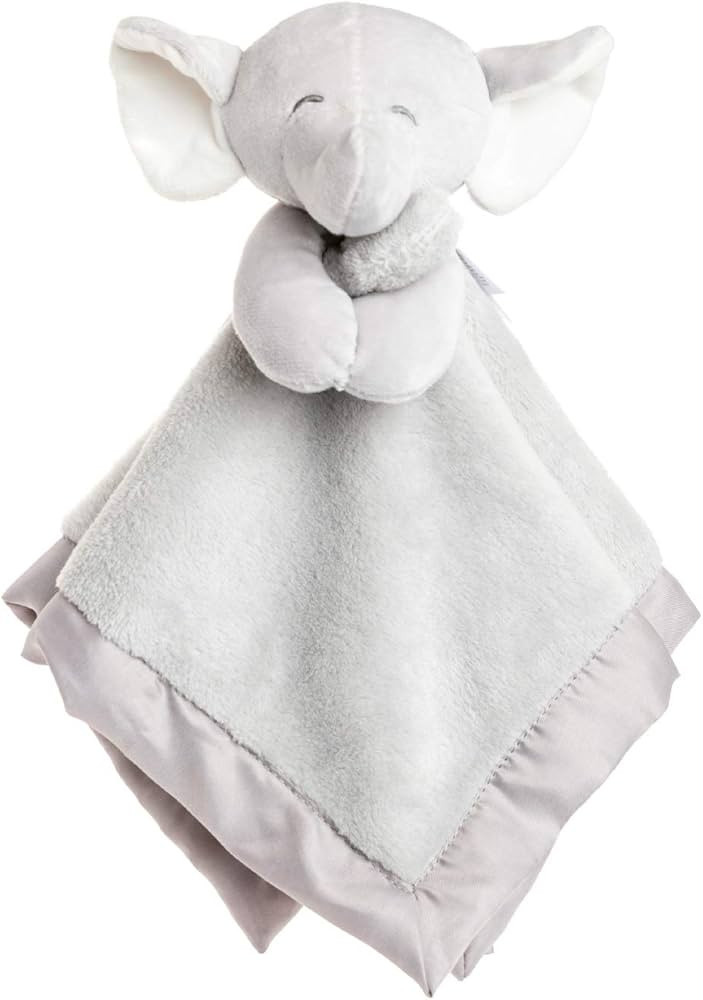KIDS PREFERRED Carter's Elephant Baby Blanket Soft Minky Fabric Unisex Loveys for Babies Essentia... | Amazon (US)