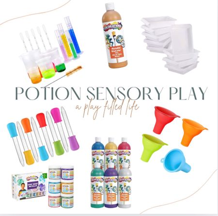 Here’s everything you need to make potion sensory play! Details on insta @aplayfilledlife!

#LTKKids #LTKBaby #LTKU