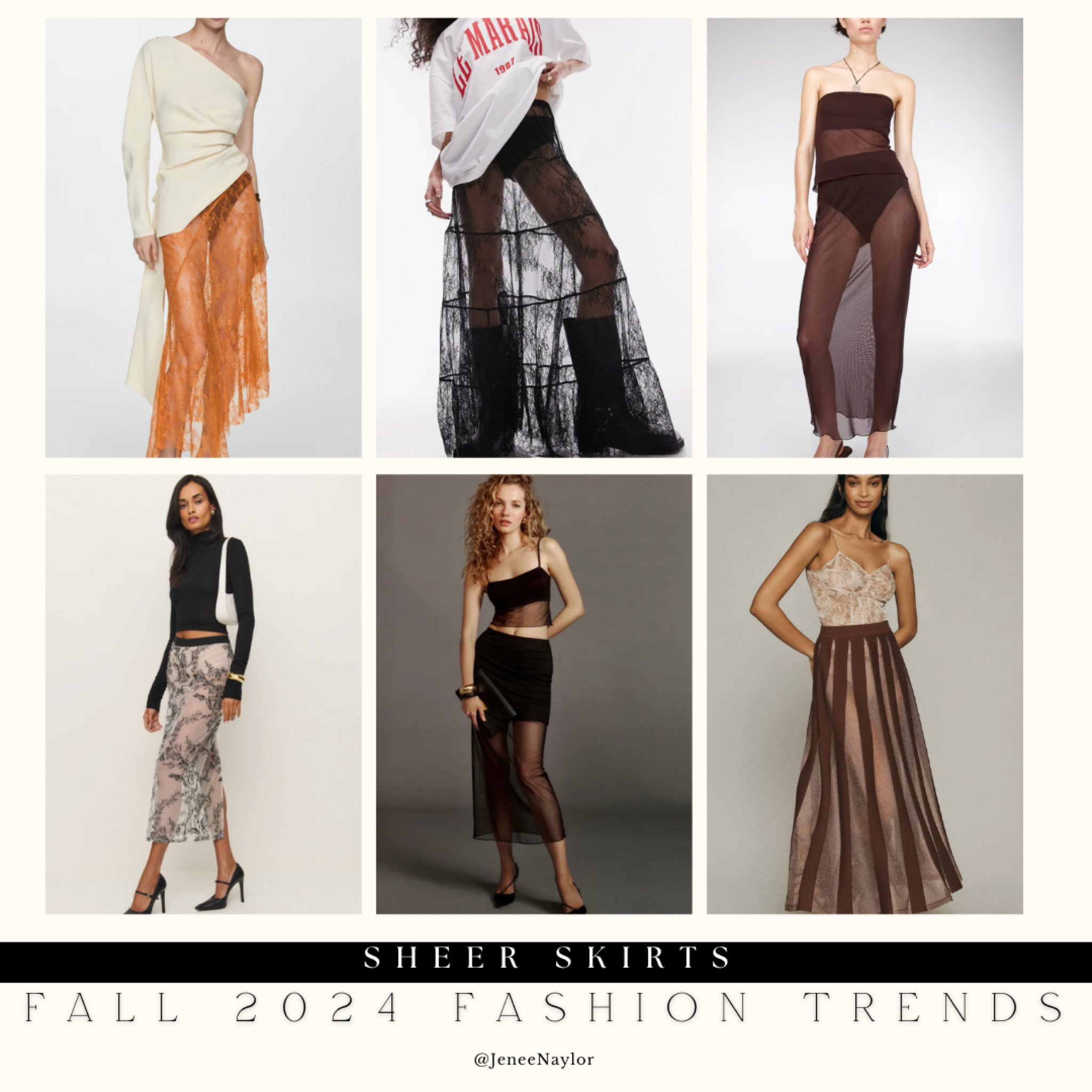 Shop the fall trend: sheer skirts! 

#falltrends #fallfashions 

#LTKFindsUnder100 #LTKStyleTip #LTKSeasonal
