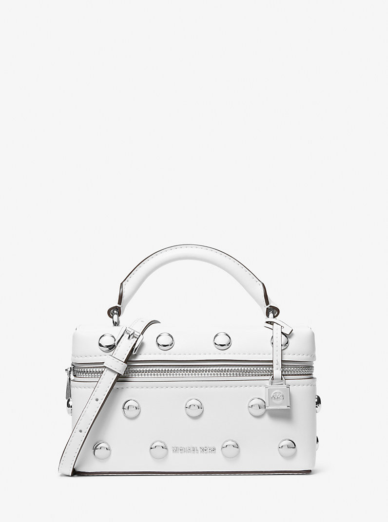Jana Extra-Small Studded Leather Crossbody Bag | Michael Kors US