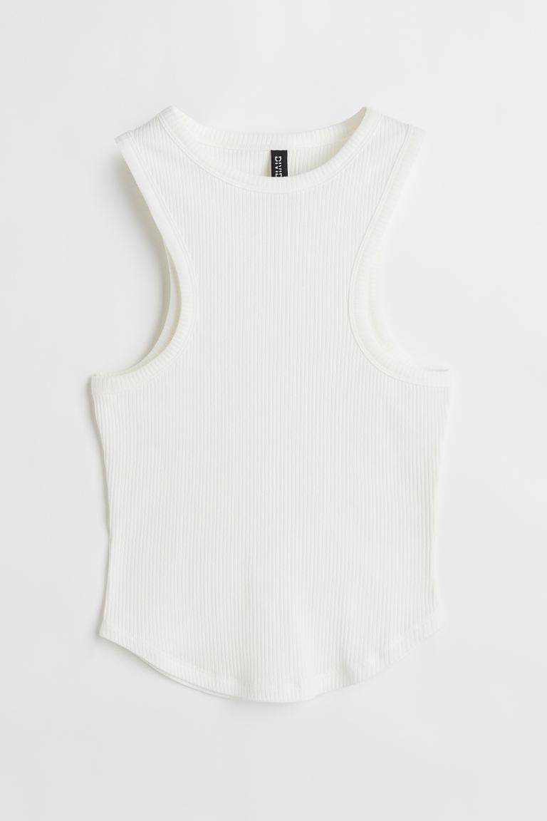 Geripptes Tanktop | H&M (DE, AT, CH, NL, FI)