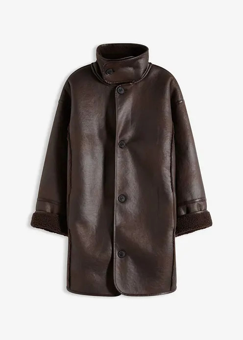 Lammfellimitat-Jacke | Bonprix DE