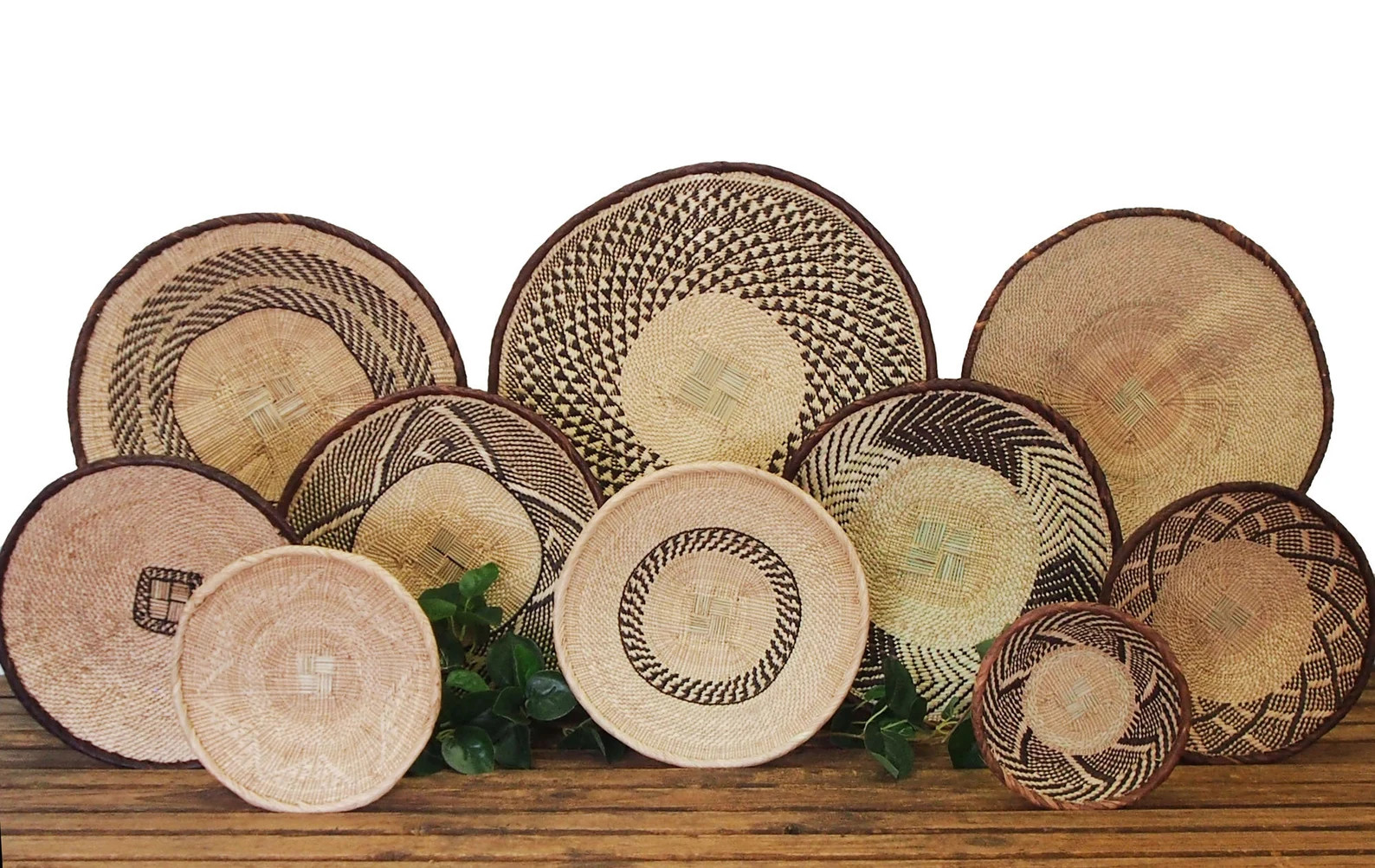 10 Binga Basket Set / 10 Tonga Basket Wall Art / Basket Wall | Etsy | Etsy (US)