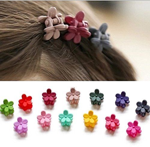 IFfree Bangs Mini Hair Claw Clip Hair Pin For Little Girls Random Assorted Colored, 30 Piece hair... | Amazon (US)