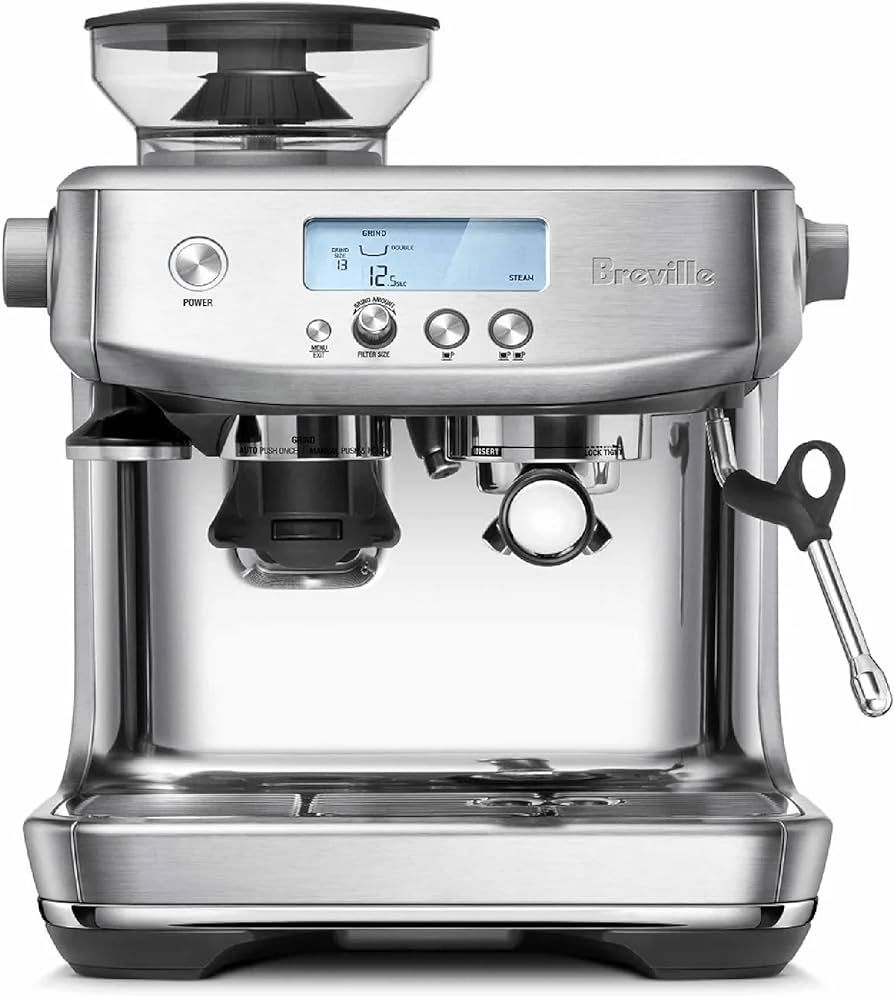 Breville Barista Pro Espresso Machine, 2 liters, Brushed Stainless Steel, BES878BSS | Amazon (US)