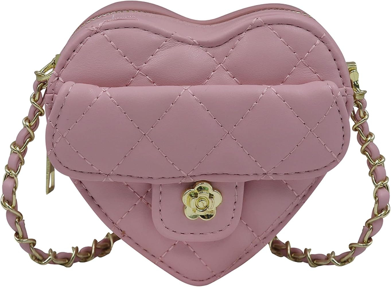 RARITYUS Cute Heart-shaped Crossbody Bag Fashion Wallet Shoulder Bag with Adjustable Strap for Wo... | Amazon (US)