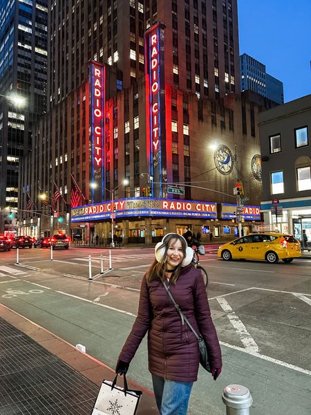 Mom jeans
Long coat
Earmuffs
NYC 
New York fashion
Winter outfit
Winter style


#LTKstyletip #LTKSeasonal #LTKFind