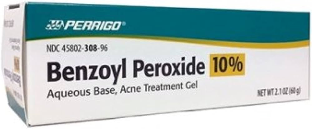Perrigo 10% Benzoyl Peroxide Acne Treatment Gel 2.1 oz | Amazon (US)