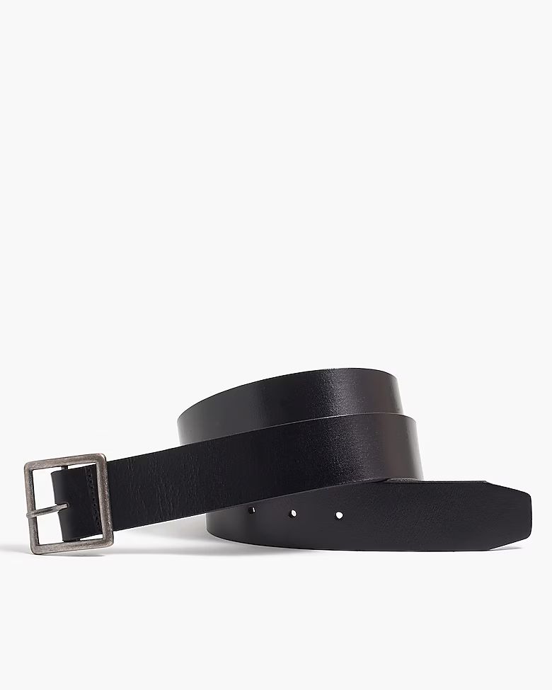 Wide leather belt | J.Crew Factory