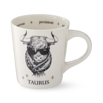 Rory Dobner Zodiac Mug, Taurus | Williams Sonoma | Williams-Sonoma
