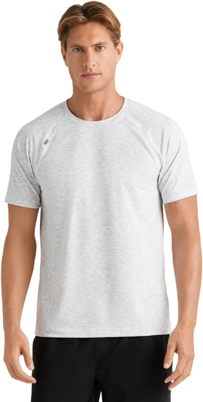 Rhone Reign Mens Workout Shirts, Anti-Odor, Quick Dry Mens Gym Shirts, Workout Shirts for Men | Amazon (US)