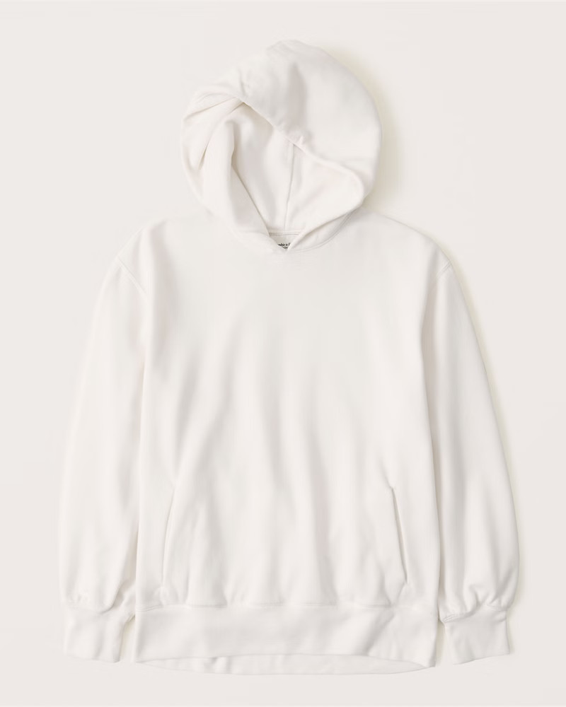 Boyfriend Popover Hoodie | Abercrombie & Fitch (US)