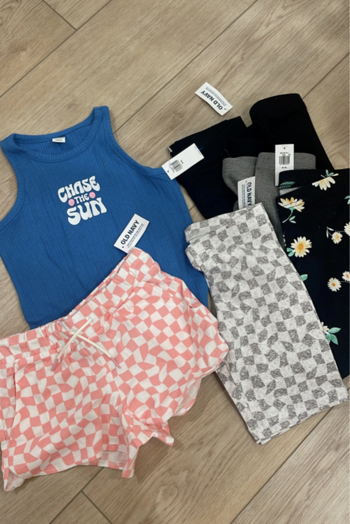Printed Dolphin-Hem Cheer Shorts for Girls