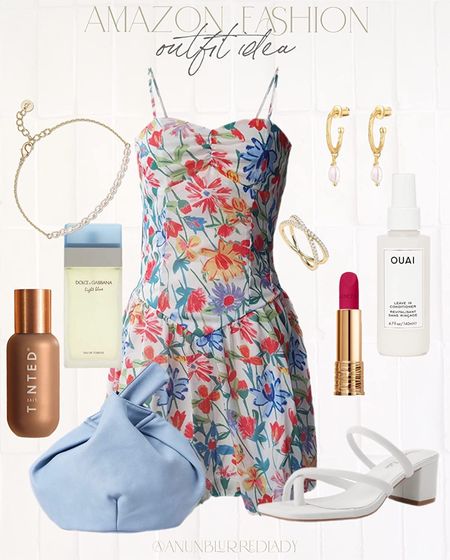 Pretty summer amazon outfit idea with all the accessories and beauty! #Founditonamazon #amazonfashion #amazonbeauty Amazon fashion outfit inspiration 

#LTKsalealert #LTKtravel #LTKstyletip