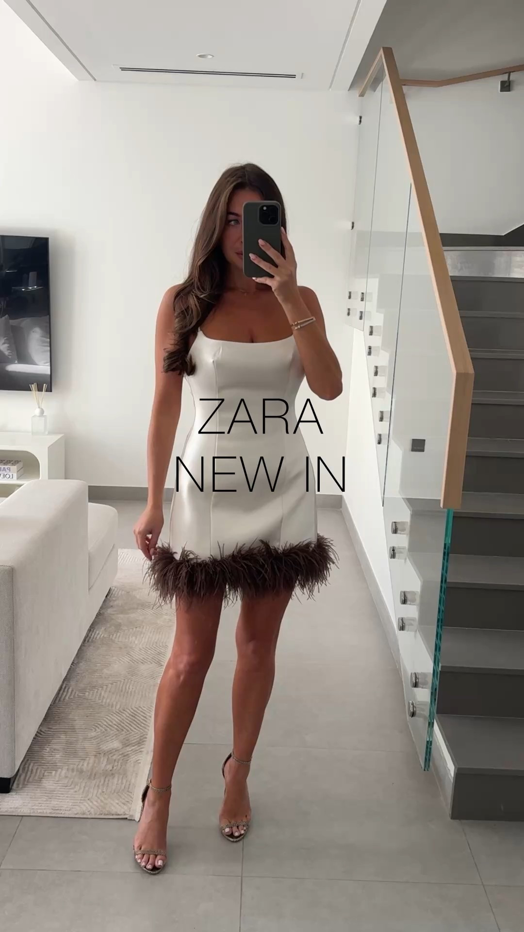 Zara New In Festive Haul 🤎

Party Dress | Christmas outfits | feather dress 

#LTKfestive #LTKCyberWeek #LTKwinter