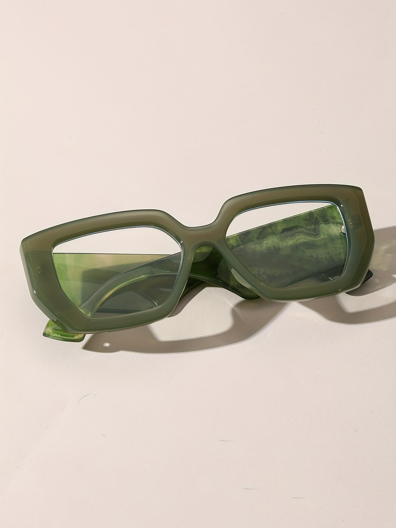 1pc European And American Modern Vintage Flat Glasses With Anti-Blue Light Lens, Versatile And Tr... | SHEIN