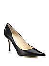Agnes Kid Leather Pumps | Saks Fifth Avenue