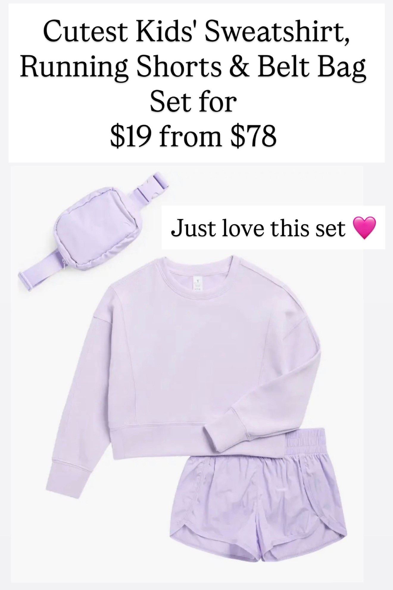 Best shirt, shorts and belt bag set only $19

#LTKKids #LTKSaleAlert