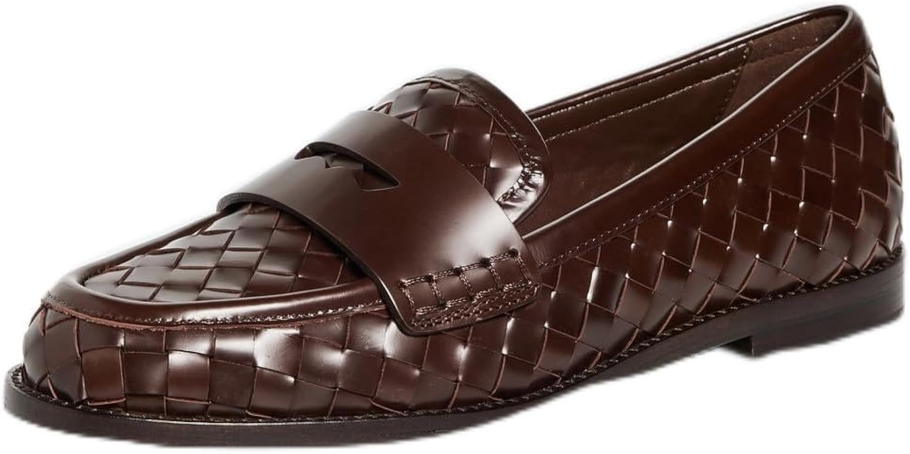 Loeffler Randall Women's Rachel Woven Leather Loafers | Amazon (US)