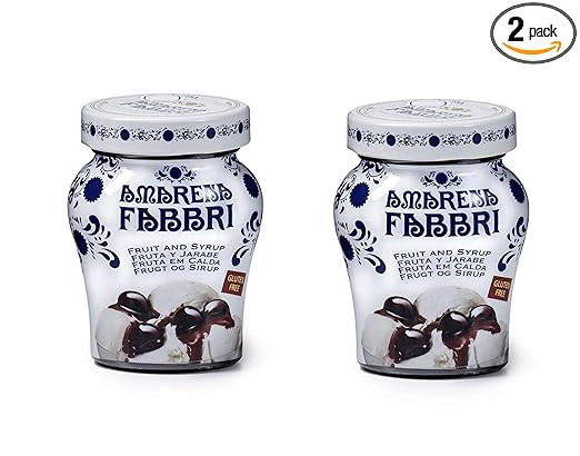 Fabbri Amarena Cherries In Syrup, 8.1 Ounce (Pack of 2) | Amazon (US)